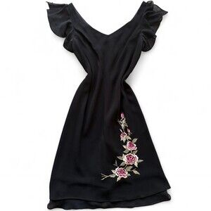 SL Fashions Women's Black Dress
